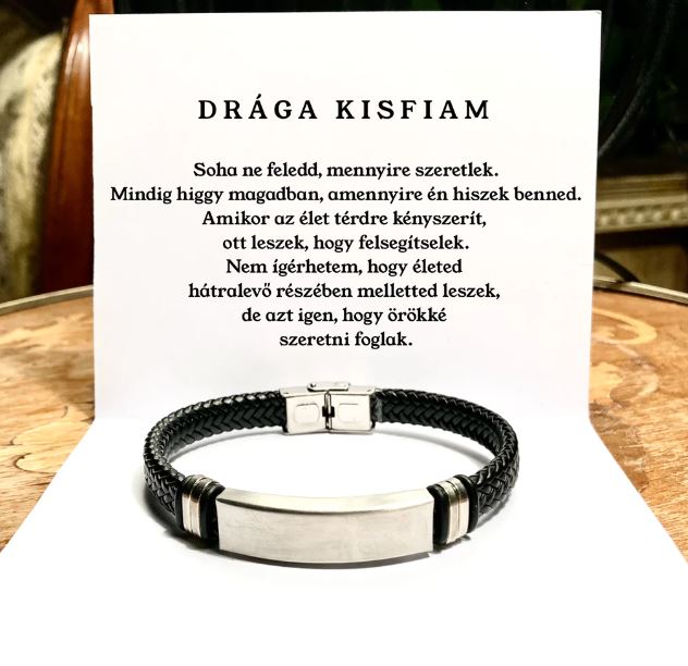 Drága Kisfiam - Tökéletes Karácsi Ajándék❤️🎁G9